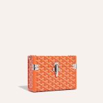 Goyard Cassette Trunk Bag Orange